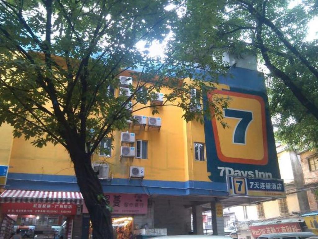 7Days Inn Guangzhou Beijing Road Subway Station Eksteriør billede